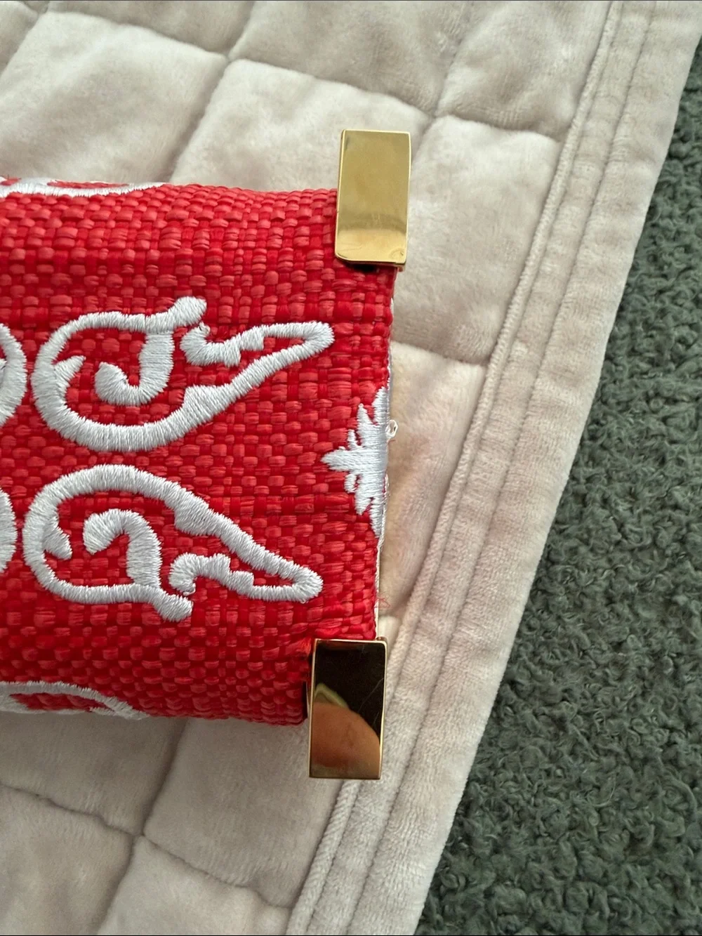CH Carolina Herrera Metropolitan Insignia Clutch